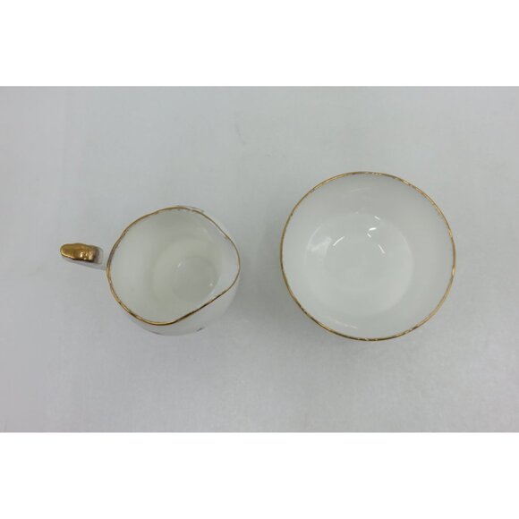 Paragon Fine Bone China Creamer and Sugar Bowl Rose Theme Vintage - Picture 5 of 10